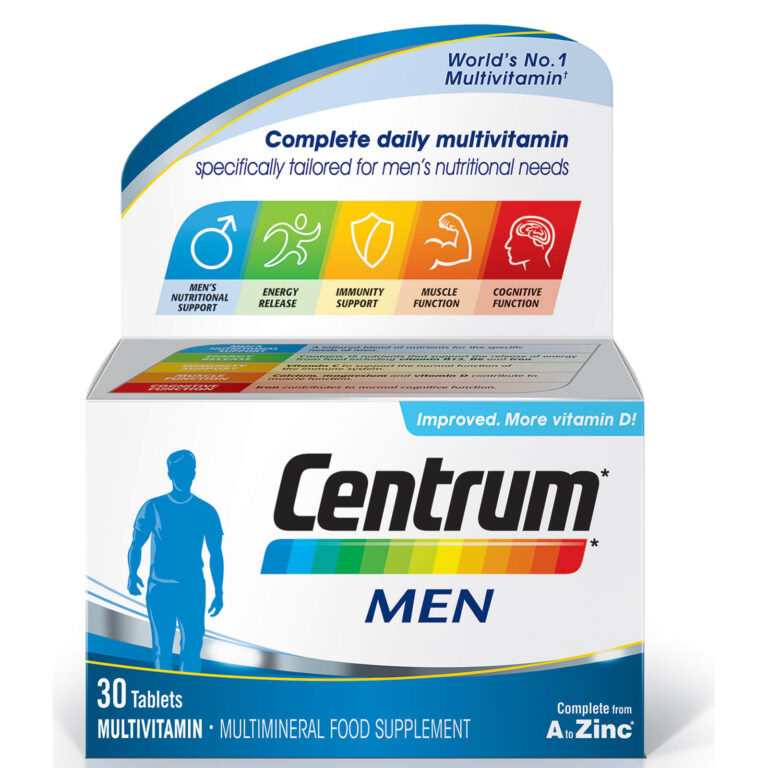 Centrum Men Multivitamin 30 Tablets
