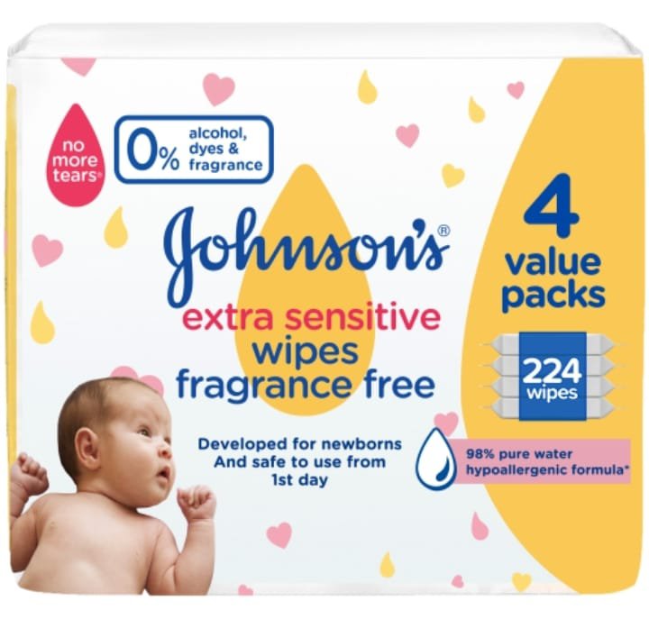 Johnson's Value pack 4's