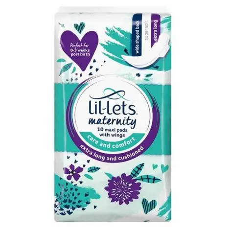 Lil-lets Maxi Pads 10s