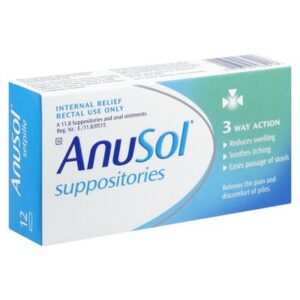 Anusol Suppositories 12s